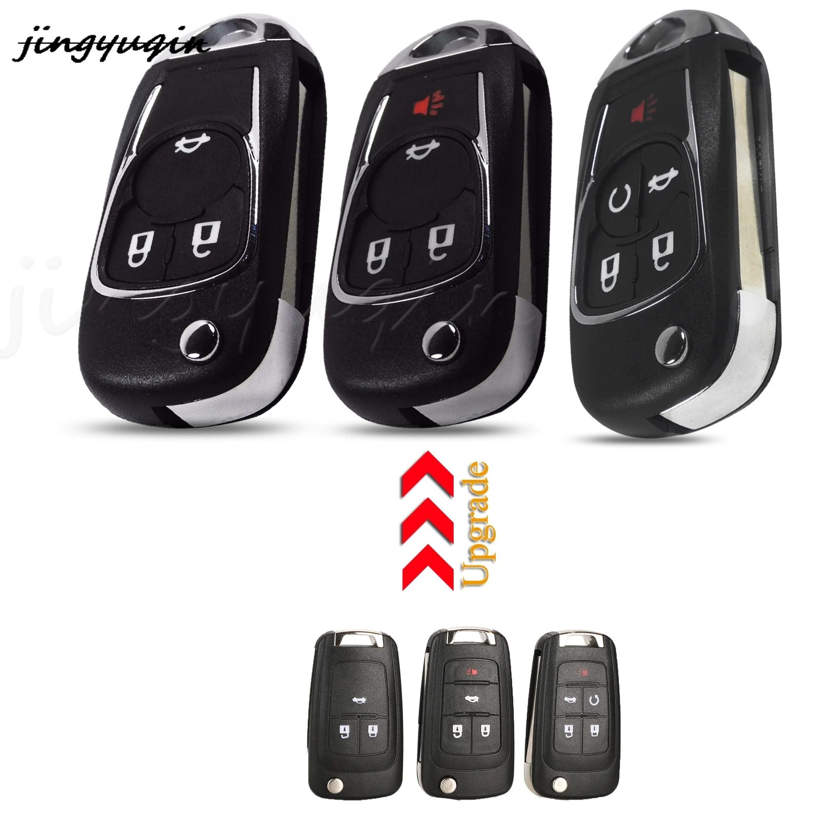 jingyuqin 3/4/5 BTN Modified Flip folding Remote Car Key Shell Case For Chevrolet Equinox Camaro Volt Spark Malibu Cruze Sonic
jingyuqin 3/4/5 BTN Modified Flip folding Remote Car Key Shell Case For Chevrolet Equinox Camaro Volt Spark Malibu Cruze Sonic