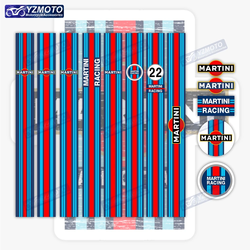 Motorcycle Stickers Martini Cocktail Martini Le Mans Racing Retro Shell Tank Fender Helmet Reflective Waterproof Stickers Decal
Motorcycle Stickers Martini Cocktail Martini Le Mans Racing Retro Shell Tank Fender Helmet Reflective Waterproof Stickers Decal