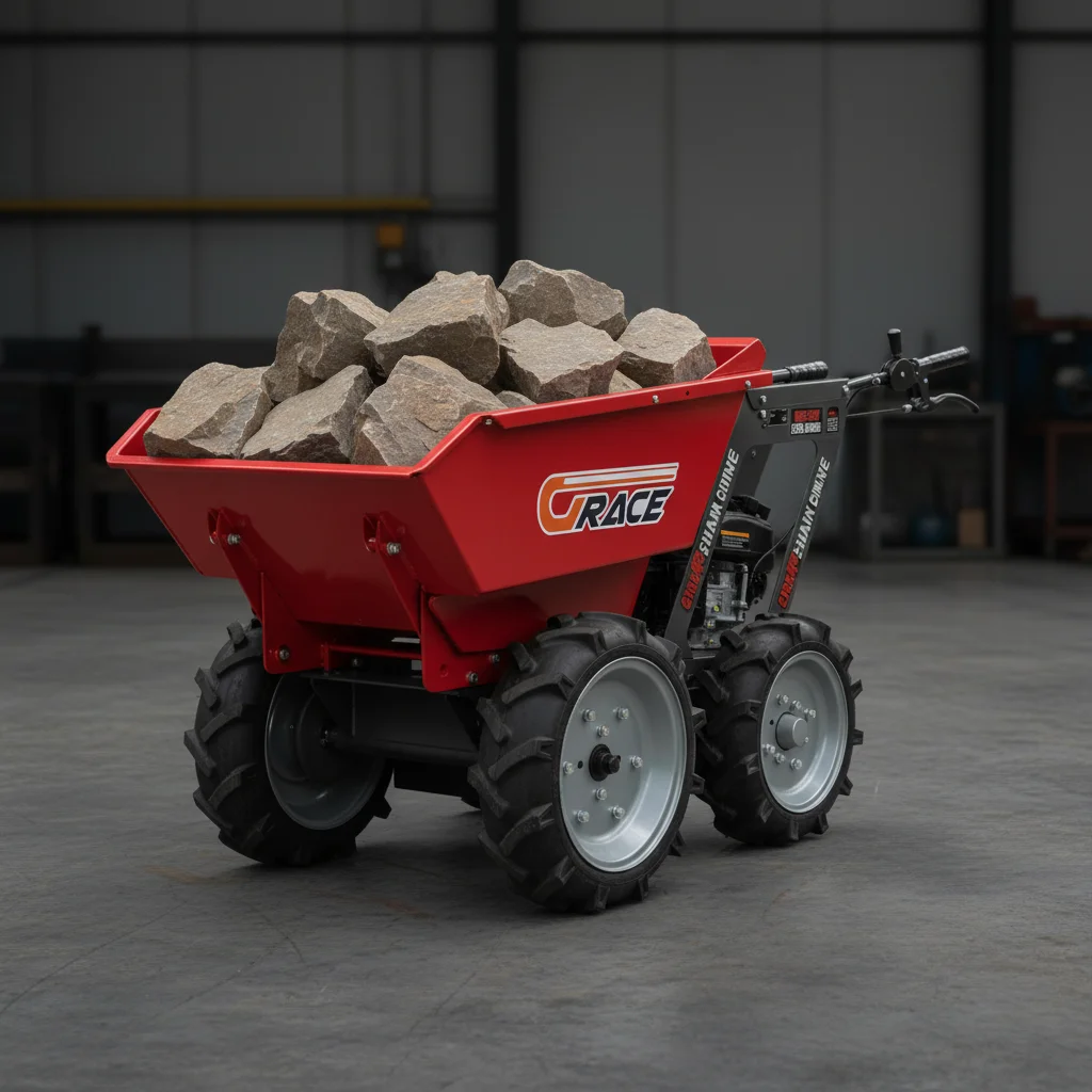 All Terrain 1-2Ton Hydraulic Self-walking Dumper Wheel Type Mini Tipping Truck Building Site Transport Tool
All Terrain 1-2Ton Hydraulic Self-walking Dumper Wheel Type Mini Tipping Truck Building Site Transport Tool