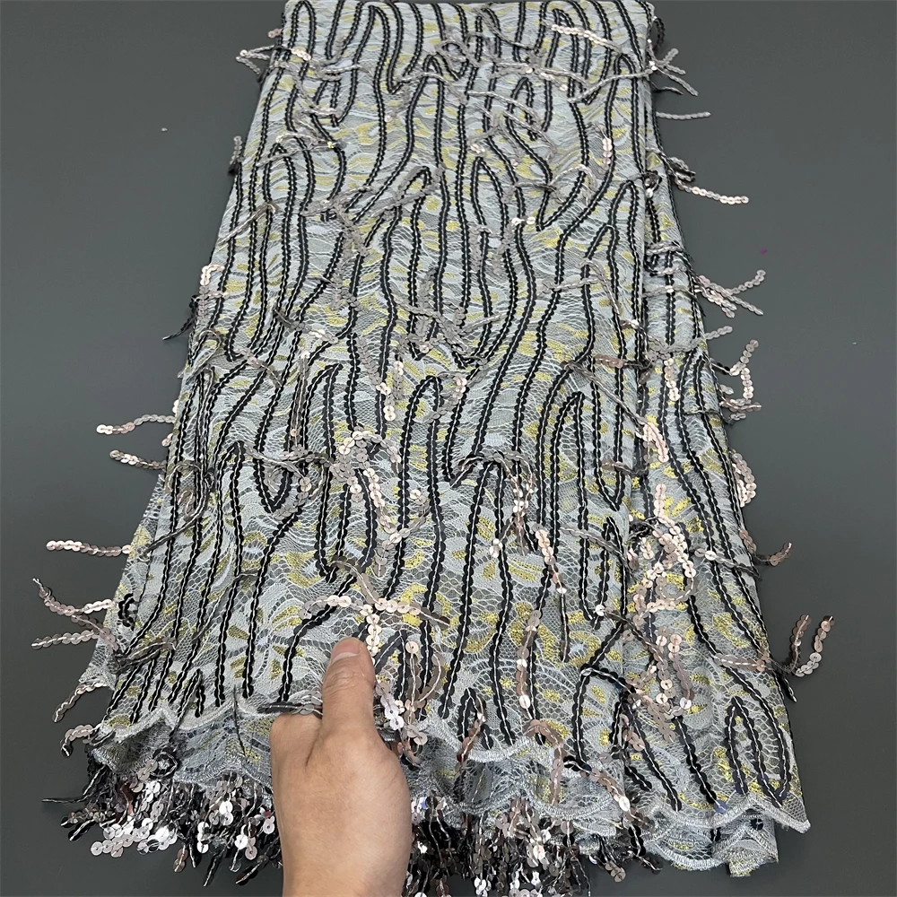 Nigerian Tulle with Sequins Embroidery, Lace Fabric, Beads, Stone Prom Dresses, Sewing, High Quality, 2025, PS0074, 5Yards
Nigerian Tulle with Sequins Embroidery, Lace Fabric, Beads, Stone Prom Dresses, Sewing, High Quality, 2025, PS0074, 5Yards