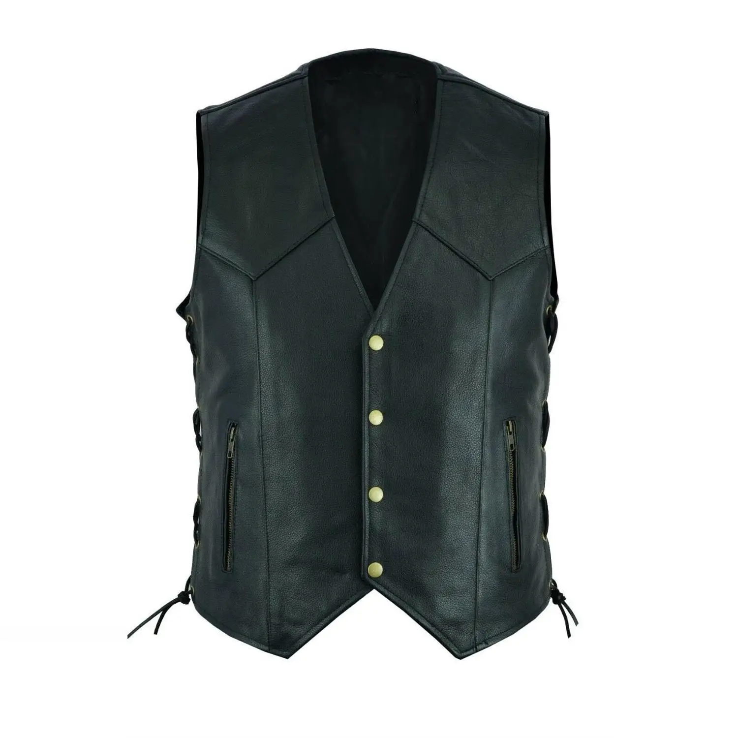 Men's PU Leather Vest Side Cord Design Svel Jaet Stand Fit Casual ort Length V-Ne Four Seasons Spring 2025
Men's PU Leather Vest Side Cord Design Svel Jaet Stand Fit Casual ort Length V-Ne Four Seasons Spring 2025