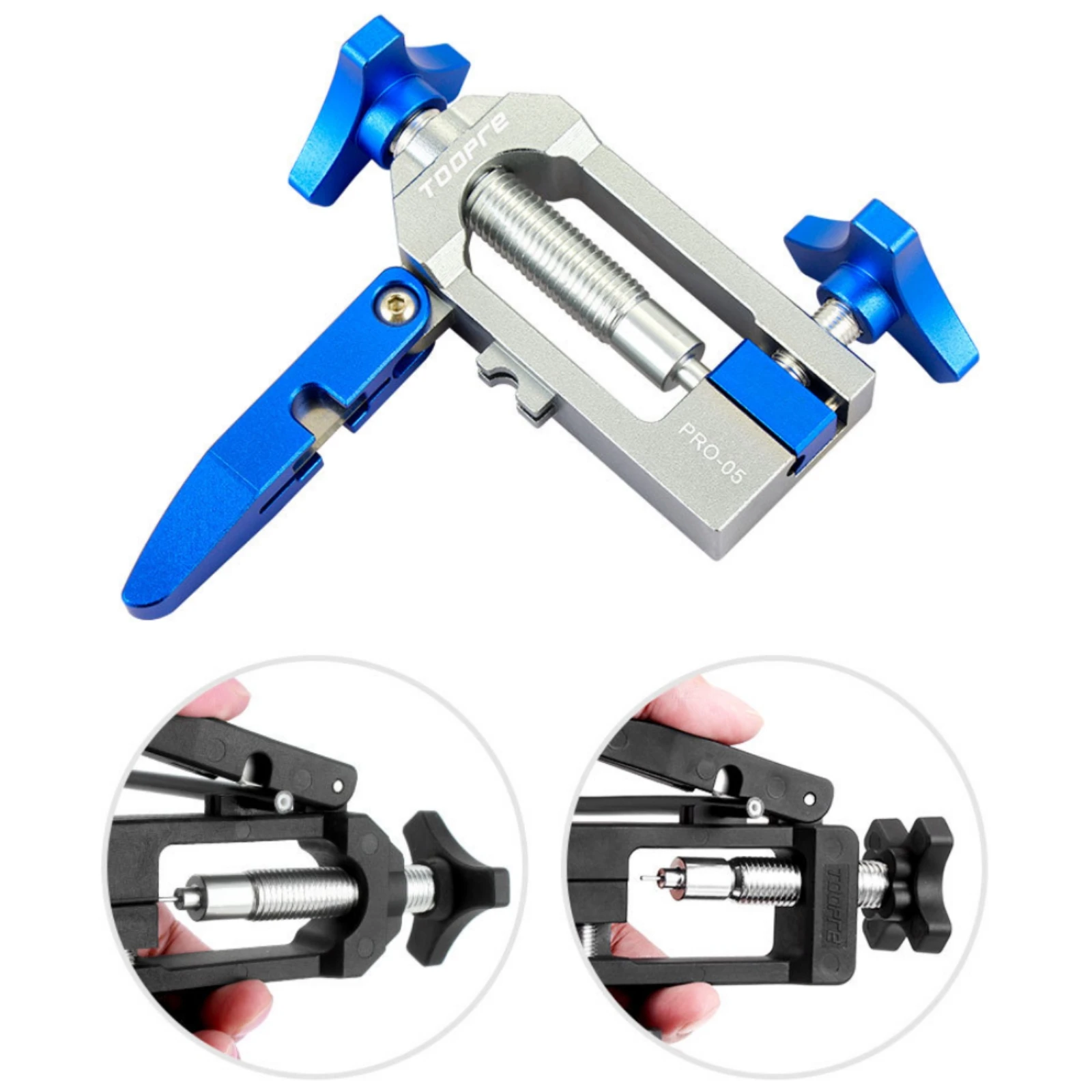 Two-Wheeled Vehicle Brake Hose Fitting Tool Handheld Hydraulic Hose Insert Tool Metal Frame Allall-in-Complete
Two-Wheeled Vehicle Brake Hose Fitting Tool Handheld Hydraulic Hose Insert Tool Metal Frame Allall-in-Complete