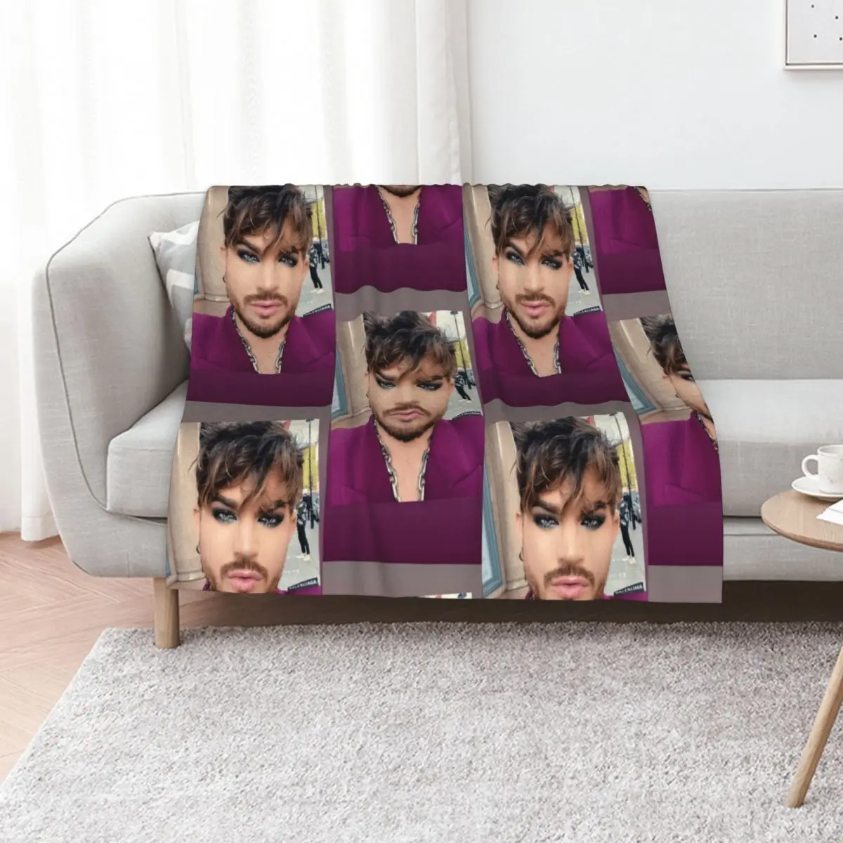 London Glam Adam Lambert Throw Blanket Plaid on the sofa Large Summer Beddings Thermal Blankets
London Glam Adam Lambert Throw Blanket Plaid on the sofa Large Summer Beddings Thermal Blankets