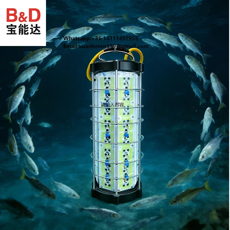 Attracting Fish Squid LED 3600W underwater Fishing Lights Waterproof Underwater for Ocean Fish Catching
Attracting Fish Squid LED 3600W underwater Fishing Lights Waterproof Underwater for Ocean Fish Catching