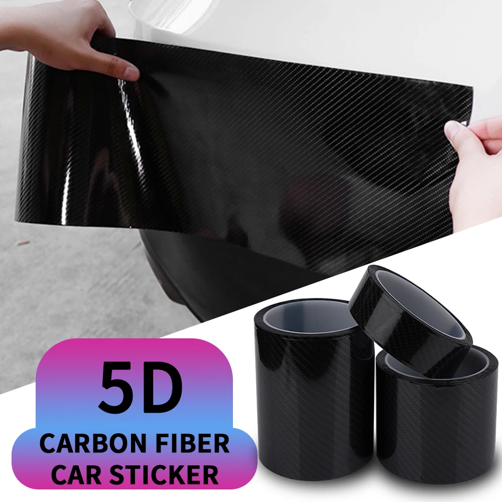 5D Carbon Fiber Sticker Car Door Threshold Bumper Protector Film Anti Scratch Tape for Auto Door Sill Edge Side Mirror B-pillar
5D Carbon Fiber Sticker Car Door Threshold Bumper Protector Film Anti Scratch Tape for Auto Door Sill Edge Side Mirror B-pillar