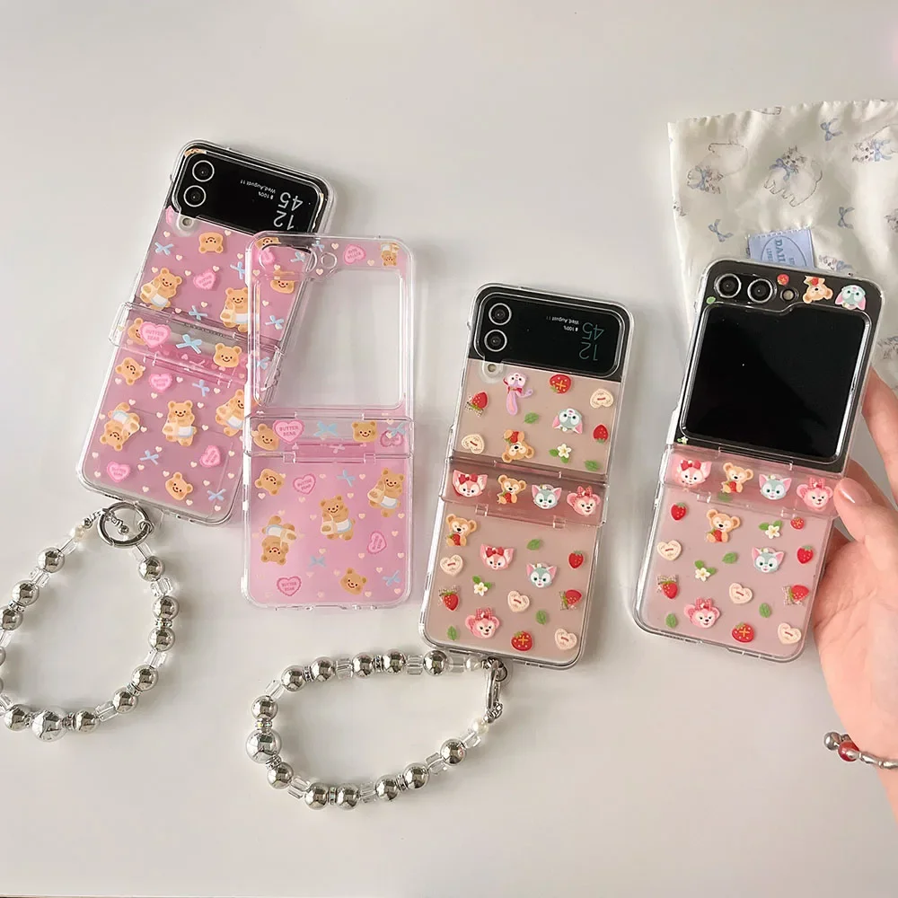 Strawberry ShellieMay With Bracelet Phone Case for Samsung Galaxy Z Flip 3 4 5 Z Flip 6 5G PC Hard Anti-fall Back Cover Girl
Strawberry ShellieMay With Bracelet Phone Case for Samsung Galaxy Z Flip 3 4 5 Z Flip 6 5G PC Hard Anti-fall Back Cover Girl