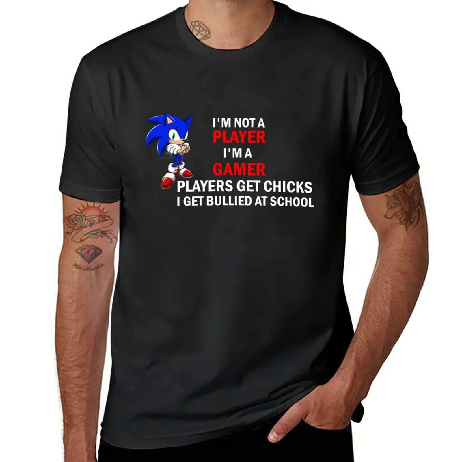 New I'm not a player im a gamer T-Shirt summer clothes plus size tops quick drying shirt plain black t shirts men
New I'm not a player im a gamer T-Shirt summer clothes plus size tops quick drying shirt plain black t shirts men