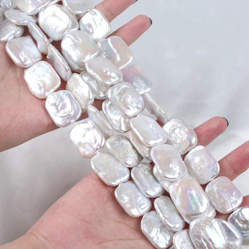 AAA Rectangular Baroque Beads Natural Freshwater White Pearl Jewelry Making DIY Wedding Bride Necklace Bracelet Accessories
AAA Rectangular Baroque Beads Natural Freshwater White Pearl Jewelry Making DIY Wedding Bride Necklace Bracelet Accessories