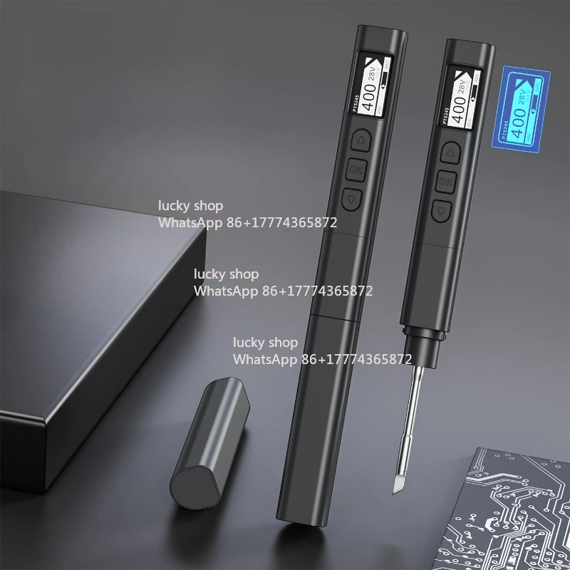 PTS245 Electric Soldering Iron 140W High Power Portable Compatible, Intelligent Adjustable Temperature Constant Temperature
