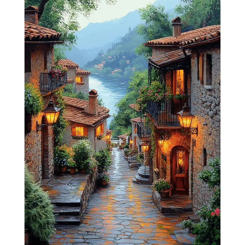 PhotoCustom Diamond Painting Street Kit Full Round Diamond Embroidery Landscape Cross Stitch Home Decor Rhinestones
PhotoCustom Diamond Painting Street Kit Full Round Diamond Embroidery Landscape Cross Stitch Home Decor Rhinestones