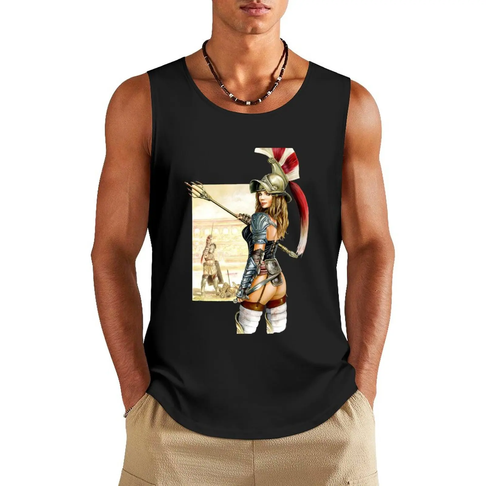 Gladiator Tank Top anime top summer sleeveless shirt man
Gladiator Tank Top anime top summer sleeveless shirt man