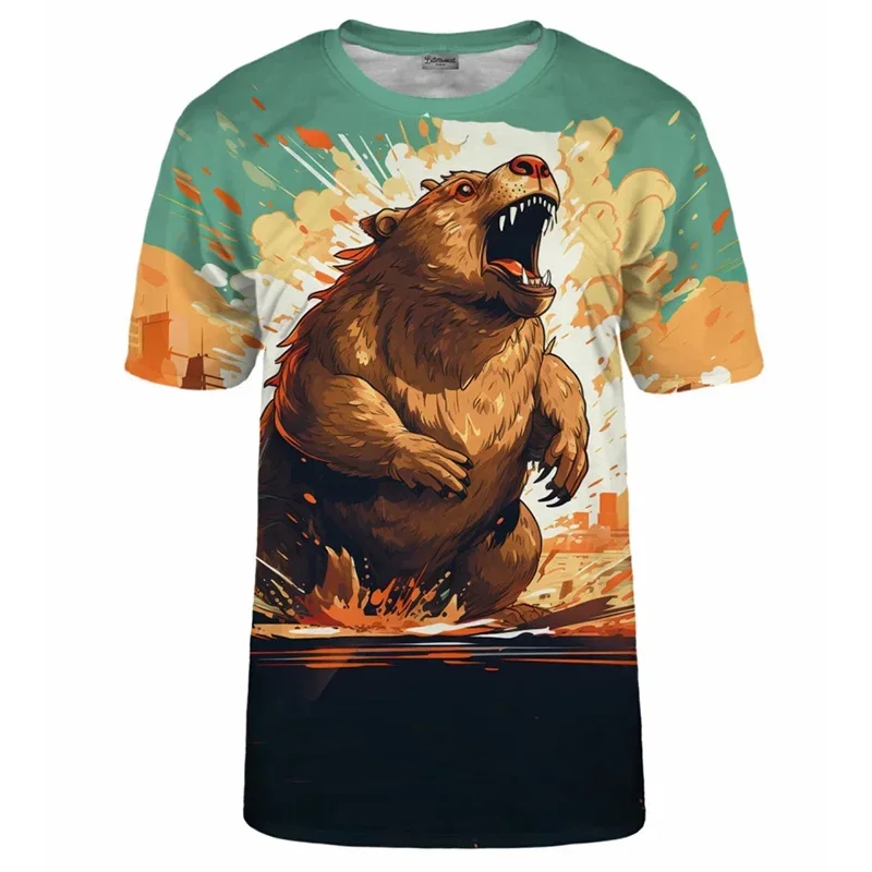 3D Printed Quick Drying Breathable Sport Men Plus Size Creative Animal Cute Print Summer Crew-neck T-shirt
3D Printed Quick Drying Breathable Sport Men Plus Size Creative Animal Cute Print Summer Crew-neck T-shirt