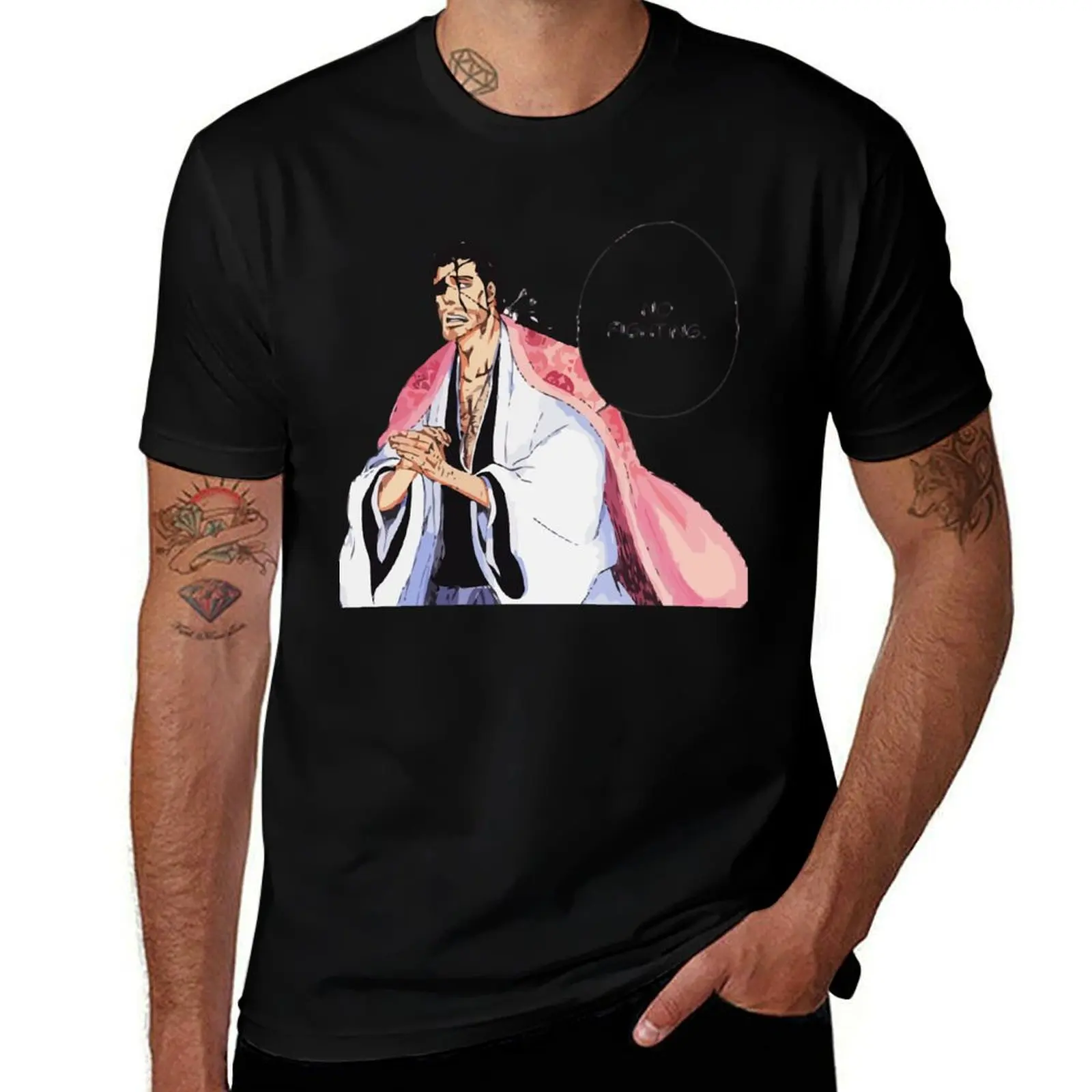 Kyoraku Shunsui T-Shirt cotton tshirt 100% t shirts for man cotton essential t shirt T-Shirt
Kyoraku Shunsui T-Shirt cotton tshirt 100% t shirts for man cotton essential t shirt T-Shirt