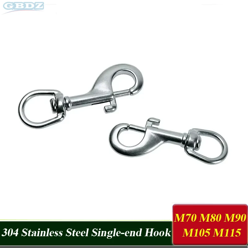 Stainless Steel Swivel Eye Bolt Snap Spring Hook For Scuba Diving Pet Leash Flag For Diving Hook For Pet Leash/Camping Tent
Stainless Steel Swivel Eye Bolt Snap Spring Hook For Scuba Diving Pet Leash Flag For Diving Hook For Pet Leash/Camping Tent