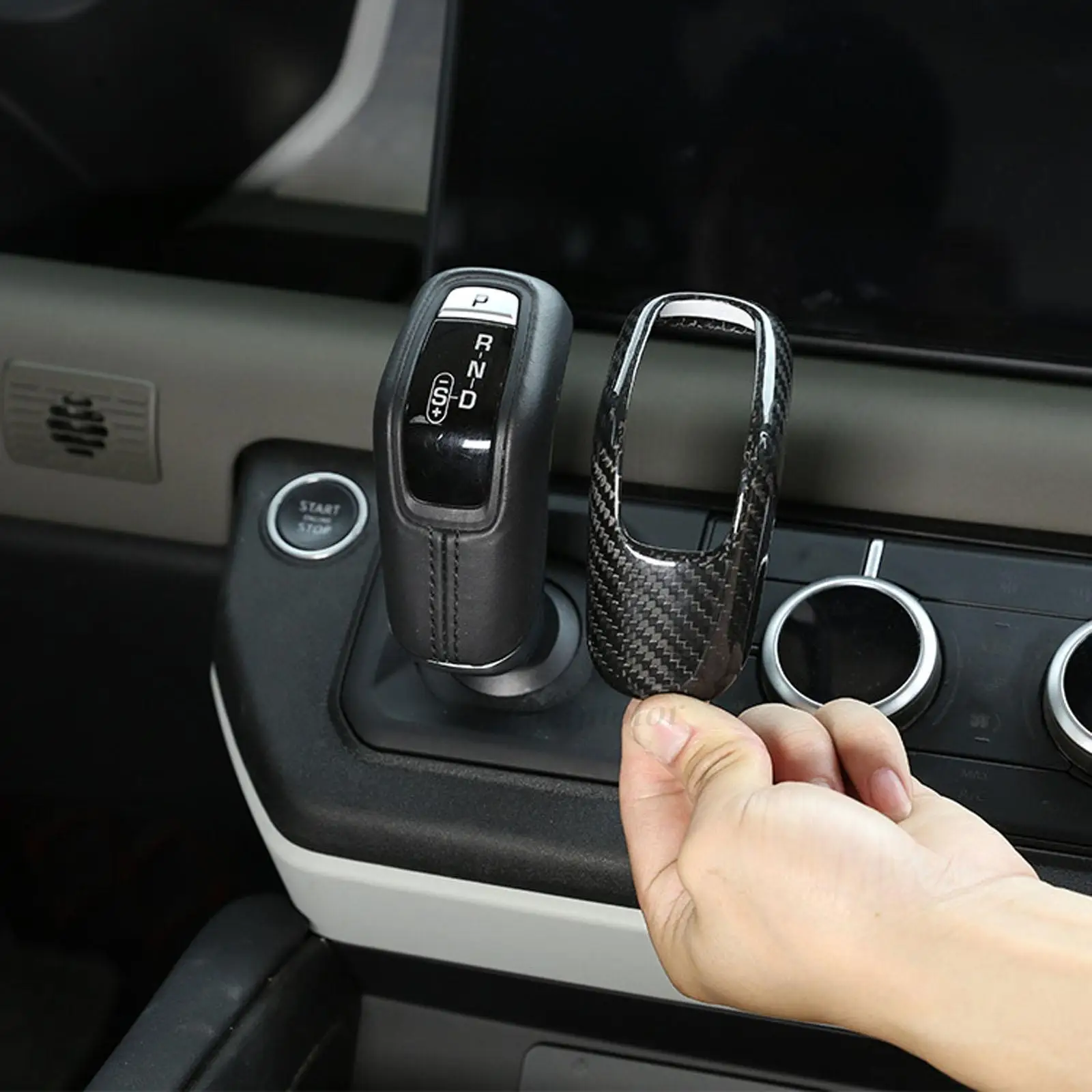 Для Land Rover Defender 110 2020-2021, защитная крышка для головы шестерни, отделка из настоящего углеродного волокна
Для Land Rover Defender 110 2020-2021, защитная крышка для головы шестерни, отделка из настоящего углеродного волокна