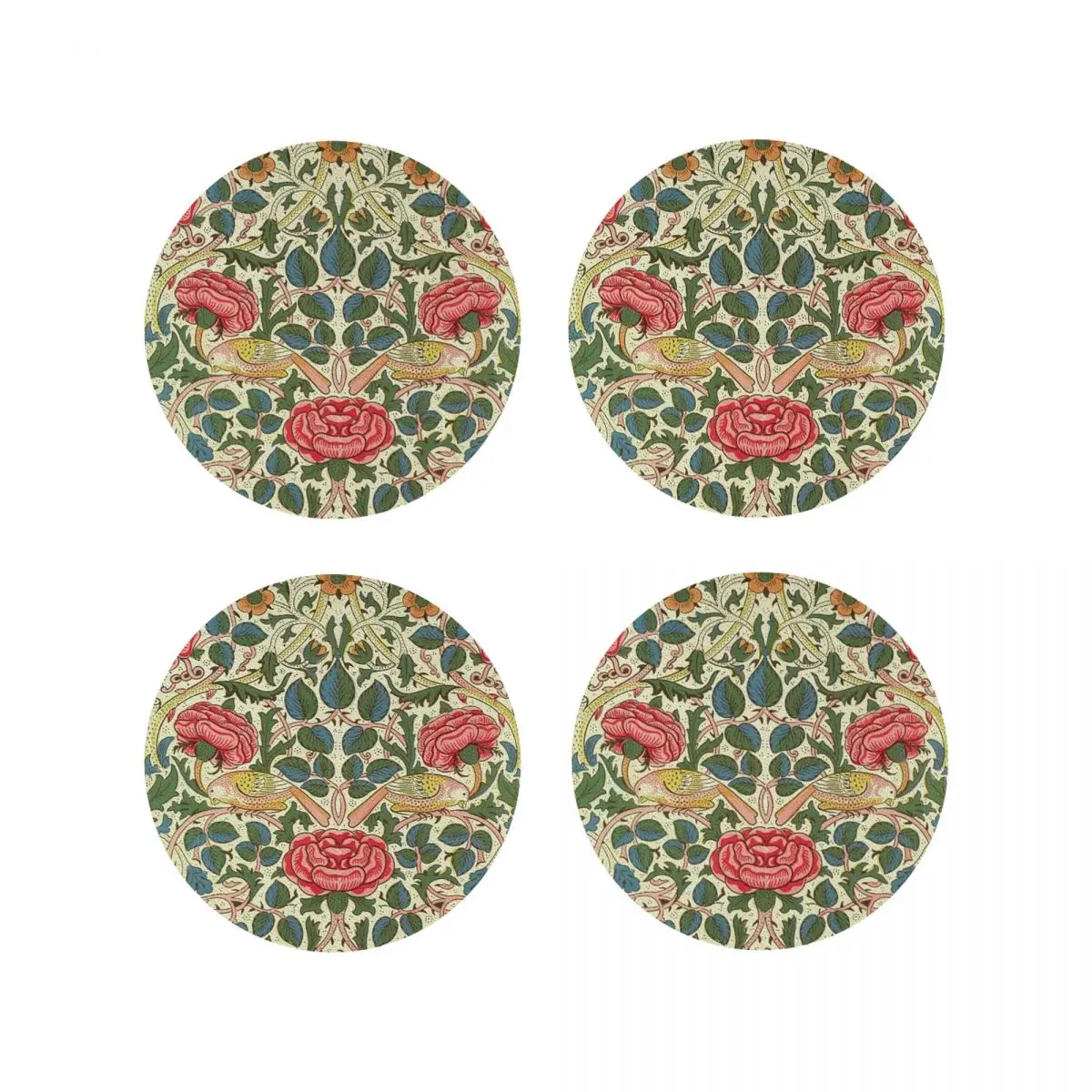 William Morris Rose, 1883, подставки, кухонные салфетки, водонепроницаемые изоляционные коврики для чашек, кофейные коврики для домашней посуды, набор из 4 шт.
William Morris Rose, 1883, подставки, кухонные салфетки, водонепроницаемые изоляционные коврики для чашек, кофейные коврики для домашней посуды, набор из 4 шт.