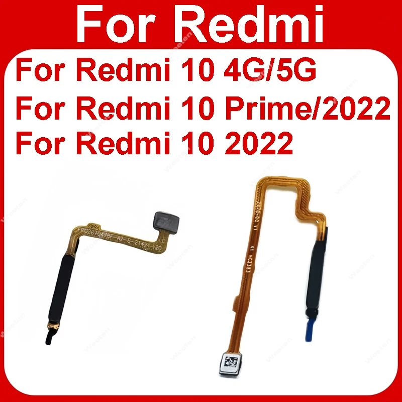 For Xiaomi Redmi 10 10 Prime 2022 5G Fingerprint Sensor Flex Cable Finger Print Power Button Home Key Touch Flex Ribbon Parts
For Xiaomi Redmi 10 10 Prime 2022 5G Fingerprint Sensor Flex Cable Finger Print Power Button Home Key Touch Flex Ribbon Parts