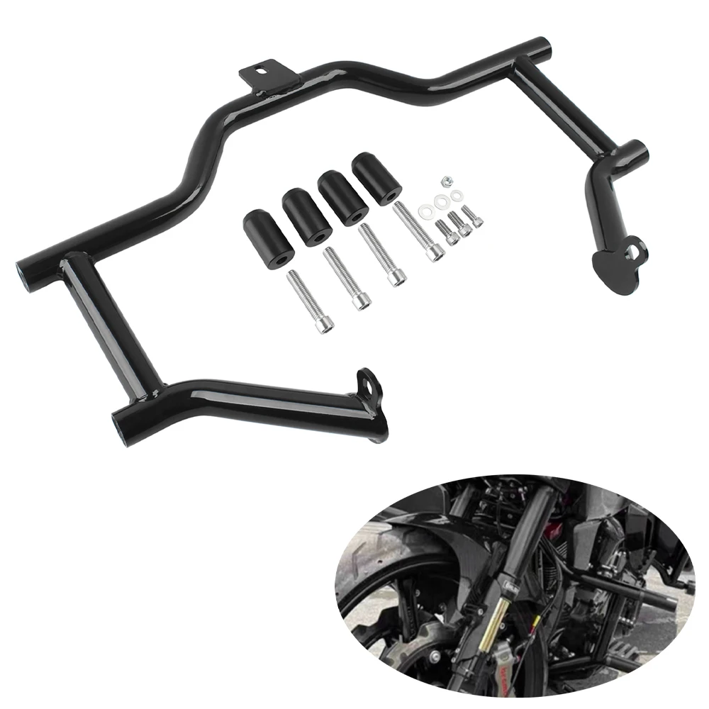 Black Engine Guard Crash Bar Protector for Harley Touring Road King Electra Street Glide 2009-2024 Motorcycle Front Bumper
Black Engine Guard Crash Bar Protector for Harley Touring Road King Electra Street Glide 2009-2024 Motorcycle Front Bumper
