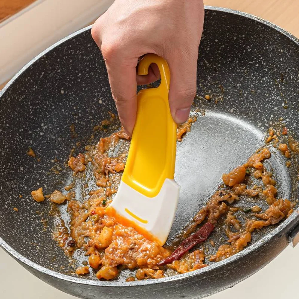 Cleaning Silicone Spatula Kitchen Scraper Soft Blade Scraper Brush Dirty Pan Pot Dishes Cleaner Tools Silicone Kitchen Utensils
Cleaning Silicone Spatula Kitchen Scraper Soft Blade Scraper Brush Dirty Pan Pot Dishes Cleaner Tools Silicone Kitchen Utensils