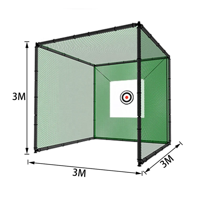 OEM 10'x10'x10' Клетка для ударов по мишеням, тренировочная сетка с полным комплектом рамок, сетка для гольфа в помещении и на открытом воздухе
OEM 10'x10'x10' Клетка для ударов по мишеням, тренировочная сетка с полным комплектом рамок, сетка для гольфа в помещении и на открытом воздухе