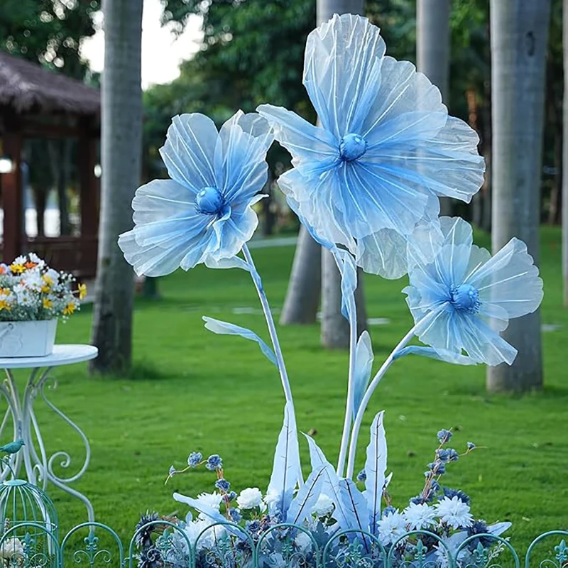 70/60/50cm Artificial Flower Wedding Decor Large White Gauze Flowers Girl Birthday Party DIY Decor Baby Shower Garden Display
70/60/50cm Artificial Flower Wedding Decor Large White Gauze Flowers Girl Birthday Party DIY Decor Baby Shower Garden Display
