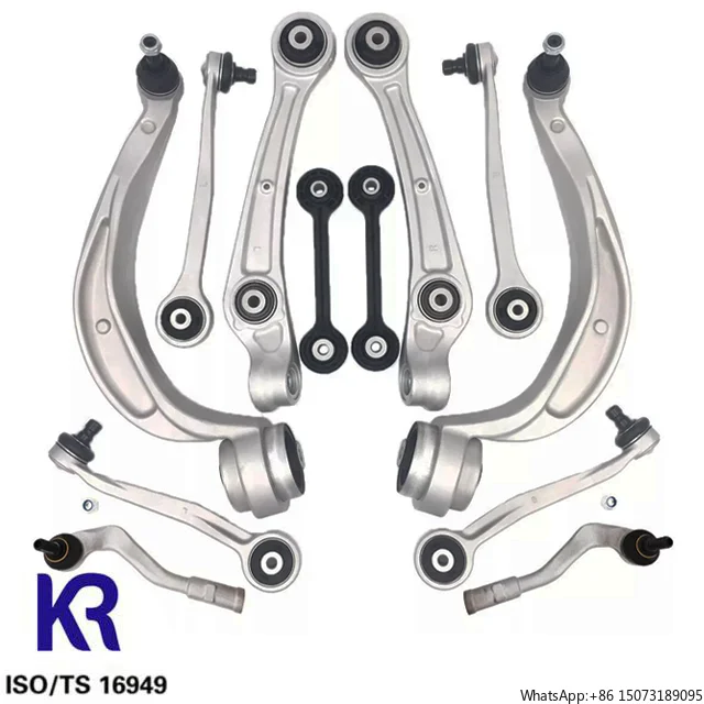 Комплект рычагов подвески (12 шт.) для Audi A4, A5, S4, Q5, B8, 8K, 8R, 8T Quattro - 8K0498998, 8K0 498 998, 8K0407151B, 8K0407509A, 8K0407693K
Комплект рычагов подвески (12 шт.) для Audi A4, A5, S4, Q5, B8, 8K, 8R, 8T Quattro - 8K0498998, 8K0 498 998, 8K0407151B, 8K0407509A, 8K0407693K