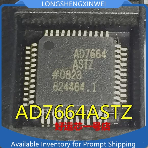 Оригинальный чип аналого-цифрового преобразователя AD7664ASTZ AD7664AST AD7664 LQFP48, 1 шт., в наличии
Оригинальный чип аналого-цифрового преобразователя AD7664ASTZ AD7664AST AD7664 LQFP48, 1 шт., в наличии