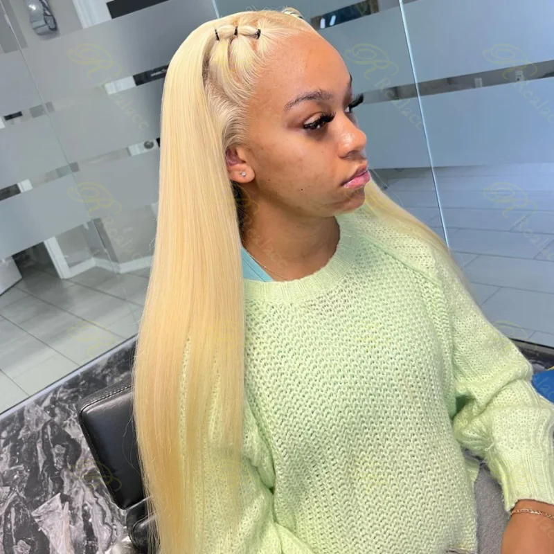 613 Honey Blonde Straight 13x4 Lace Front Wigs 13x6 HD Lace Frontal Wig for Women Choice 30 inch Virgin Human Hair Wigs on Sale
613 Honey Blonde Straight 13x4 Lace Front Wigs 13x6 HD Lace Frontal Wig for Women Choice 30 inch Virgin Human Hair Wigs on Sale
