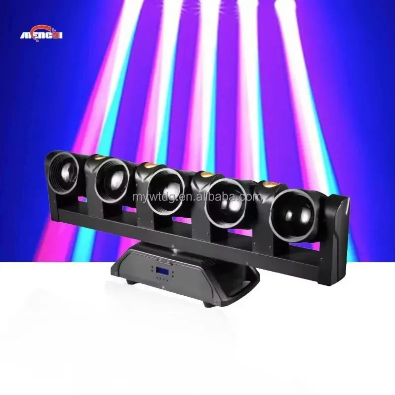 RGBW 4in1 Fullcolor 5-Eyes Rotating Beam Wash Moving Head Light With Chasing Effect for Dj Club Concert Event Show Stage
RGBW 4in1 Fullcolor 5-Eyes Rotating Beam Wash Moving Head Light With Chasing Effect for Dj Club Concert Event Show Stage
