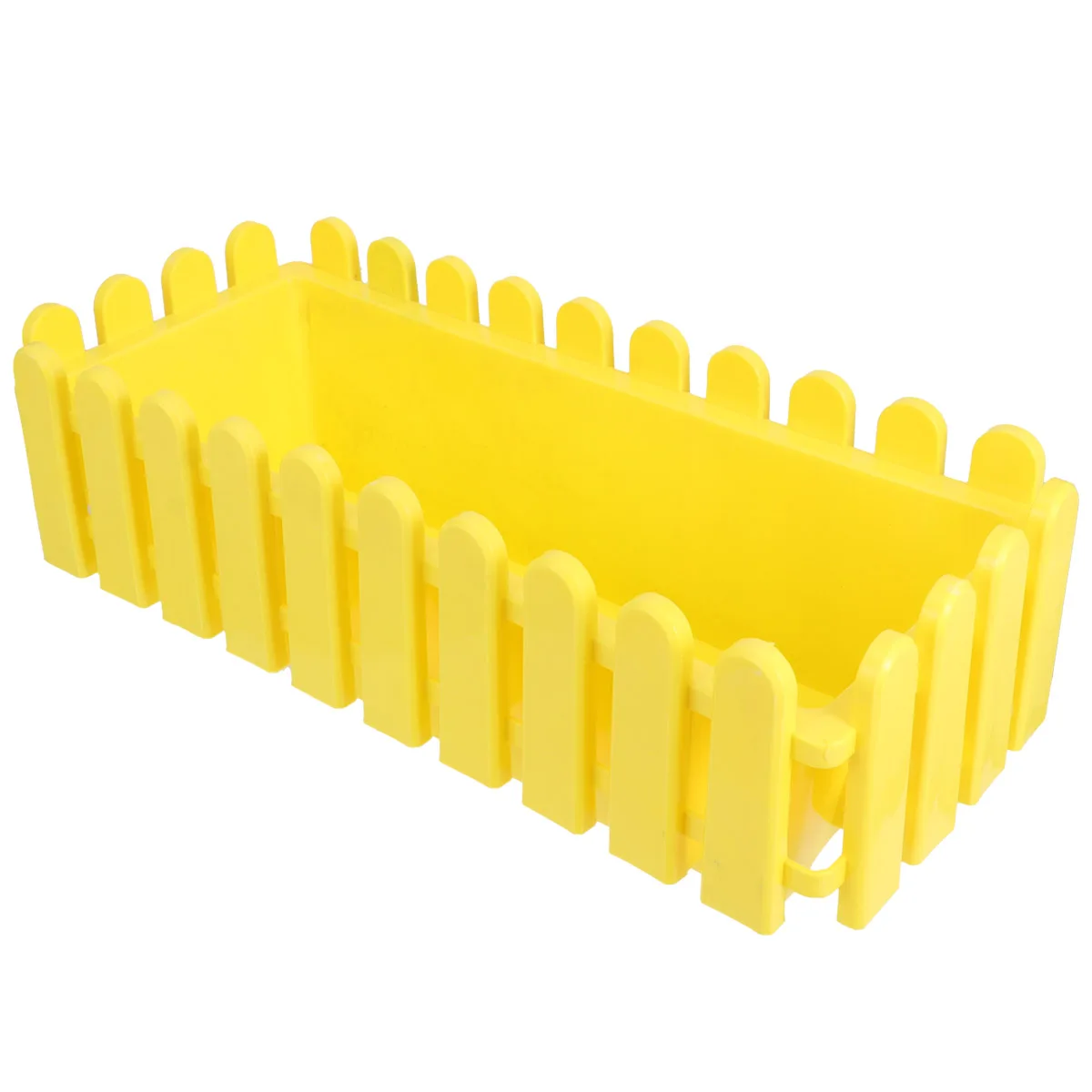 Plastic Fence Flower Pot Rectangular Hollow PP Resin Large Yellow Garden Barrier Edging Planters Succulent Decor Outdoor Green
Plastic Fence Flower Pot Rectangular Hollow PP Resin Large Yellow Garden Barrier Edging Planters Succulent Decor Outdoor Green