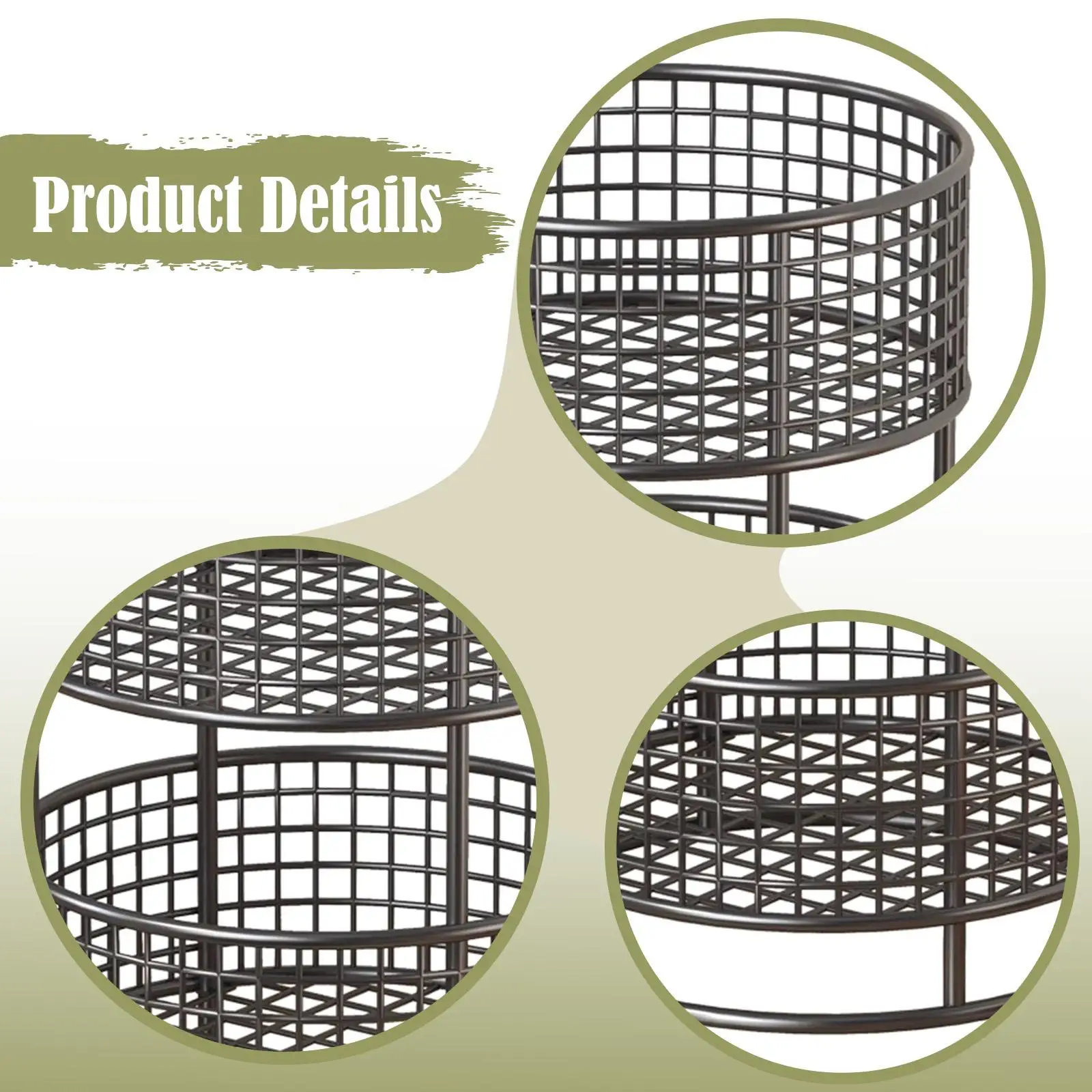 Metal Wire Basket Counter Organizer Farmhouse Multifunctional for Onions Ginger Garlic Rack Storage Bin for Bathroom Pantry
Metal Wire Basket Counter Organizer Farmhouse Multifunctional for Onions Ginger Garlic Rack Storage Bin for Bathroom Pantry