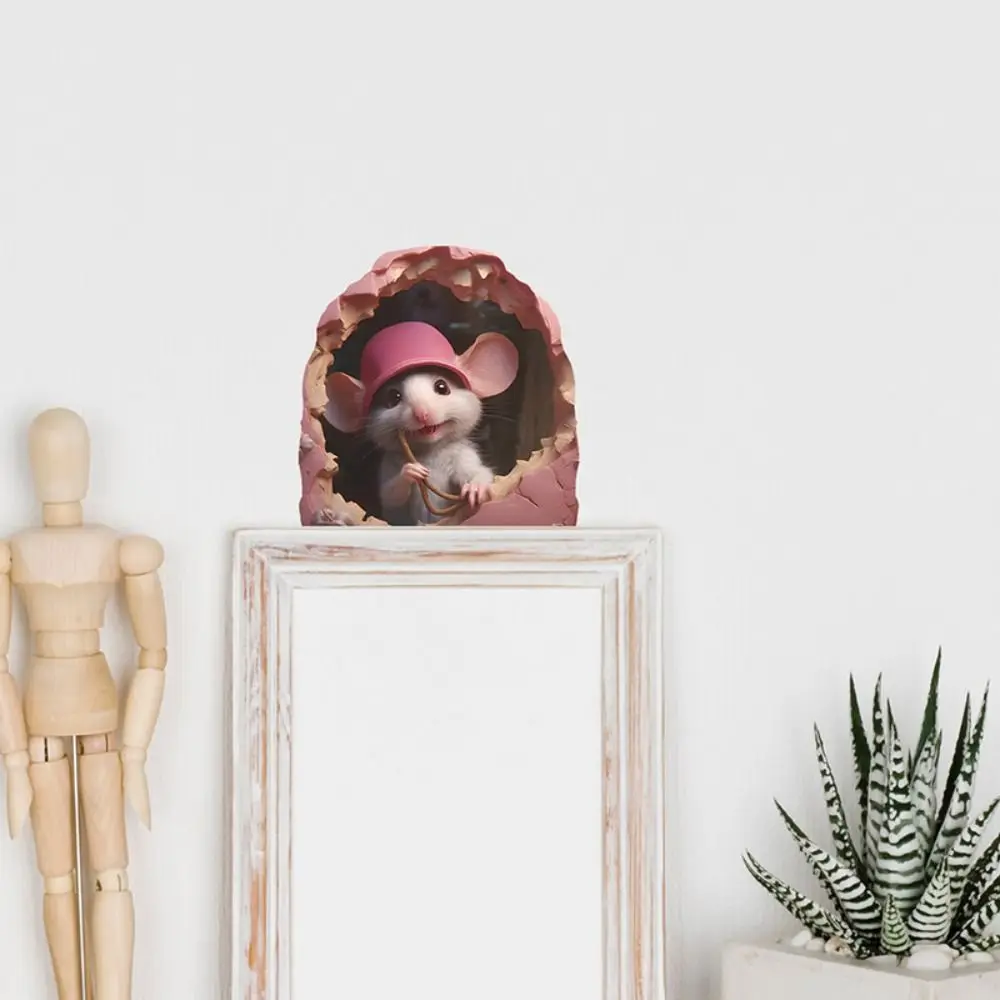 Creative Cartoon Little Rat Hole Sticker Mini Mouse Hole Mouse Hole Wall Stickers Cute DIY 3D Rat Wall Decal Living Room
Creative Cartoon Little Rat Hole Sticker Mini Mouse Hole Mouse Hole Wall Stickers Cute DIY 3D Rat Wall Decal Living Room