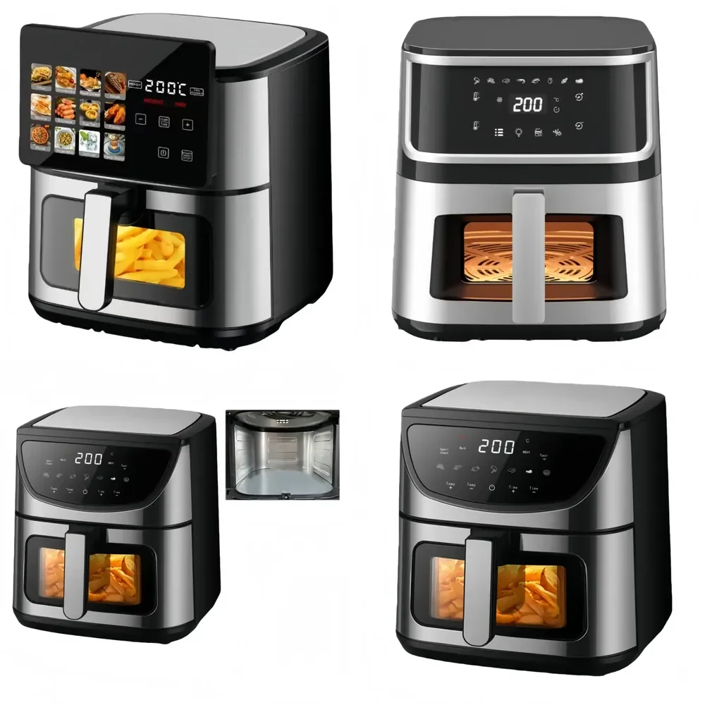 12L Large-Capacity Smart Air Fryer Microwave - Auto Cook for Chicken Cutlets/Fries - Dual Use (Home/Commercial)
12L Large-Capacity Smart Air Fryer Microwave - Auto Cook for Chicken Cutlets/Fries - Dual Use (Home/Commercial)