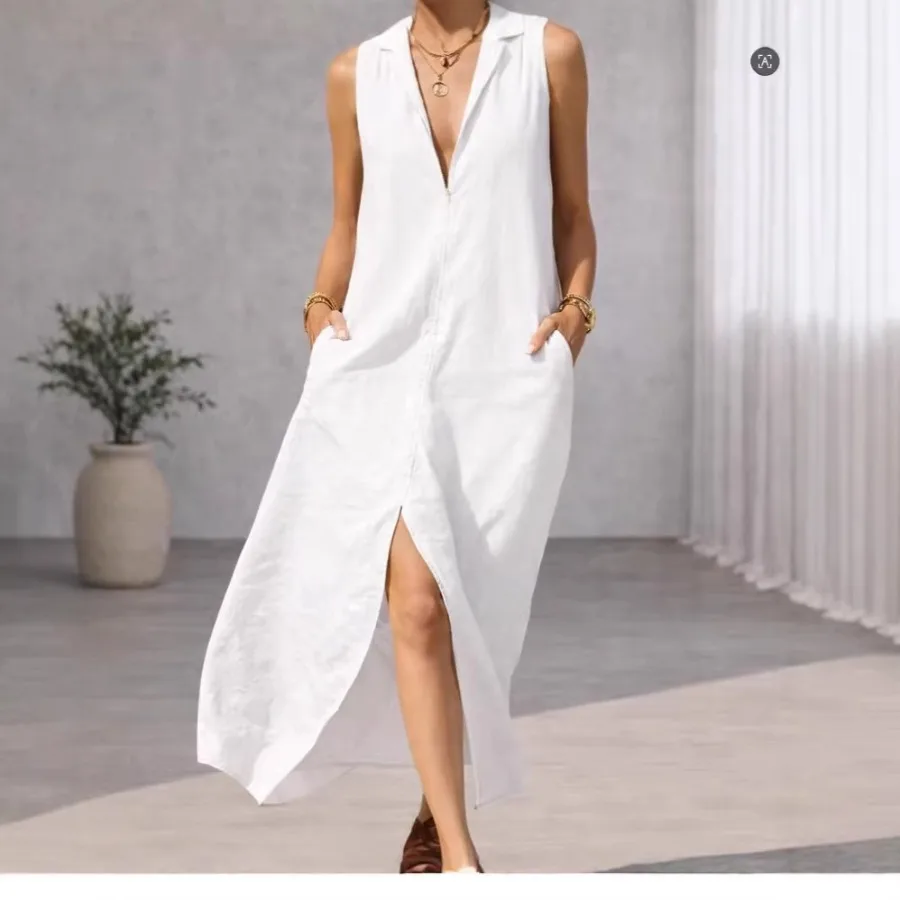 【New style】2026 Independence spring and summer new products fashionable and elegant V-line neckline dress
【New style】2026 Independence spring and summer new products fashionable and elegant V-line neckline dress