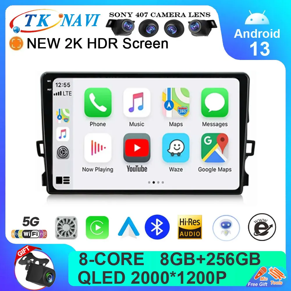 Android 13 Car Radio For Toyota Auris 2006 2007 2008-2012 Multimedia Video Player Navigation Head Unit GPS No 2Din 2din DVD
Android 13 Car Radio For Toyota Auris 2006 2007 2008-2012 Multimedia Video Player Navigation Head Unit GPS No 2Din 2din DVD