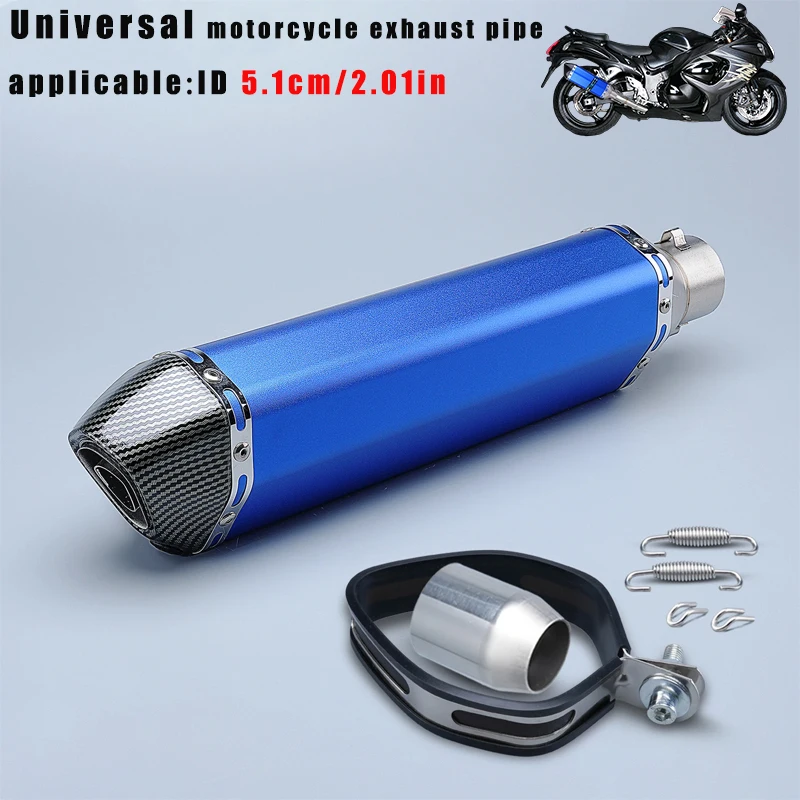 Universal51mmmotorcycleexhaustpipe, suitable for most motorcycles, made of stainless steel, high performance, and heat-resistant
Universal51mmmotorcycleexhaustpipe, suitable for most motorcycles, made of stainless steel, high performance, and heat-resistant