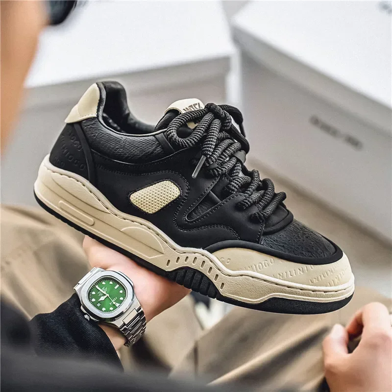 New Lightweight Casual Shoes for Men, Breathable Running Sneakers with Thick Sole for Spring Autumn Sports Walking Tennis Shoes
New Lightweight Casual Shoes for Men, Breathable Running Sneakers with Thick Sole for Spring Autumn Sports Walking Tennis Shoes