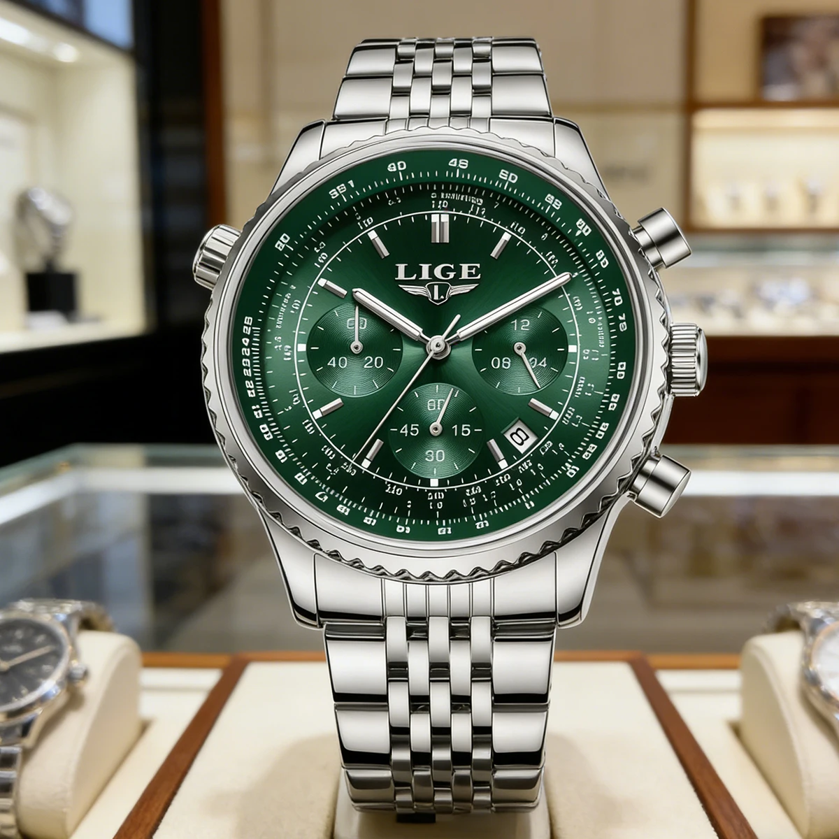 LIGE Teenagers Sport Wristwatch Waterproof Luminous Date Chronograph Man Watch Stainless Steel Luxury Fashion Quartz Men Watches
LIGE Teenagers Sport Wristwatch Waterproof Luminous Date Chronograph Man Watch Stainless Steel Luxury Fashion Quartz Men Watches