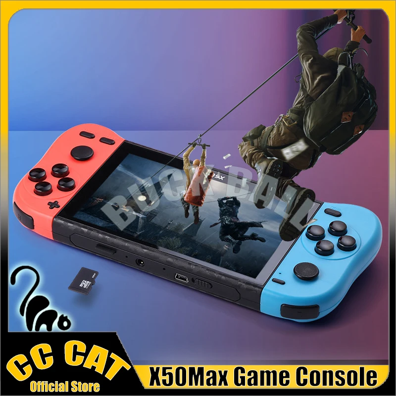Игровая консоль X50 Max X50, Мини Портативный Ручной 2,5-дюймовый HD экран, ручной Аудио Видео плеер 8G, Классическая игра, встроенная Бесплатная игра
Игровая консоль X50 Max X50, Мини Портативный Ручной 2,5-дюймовый HD экран, ручной Аудио Видео плеер 8G, Классическая игра, встроенная Бесплатная игра