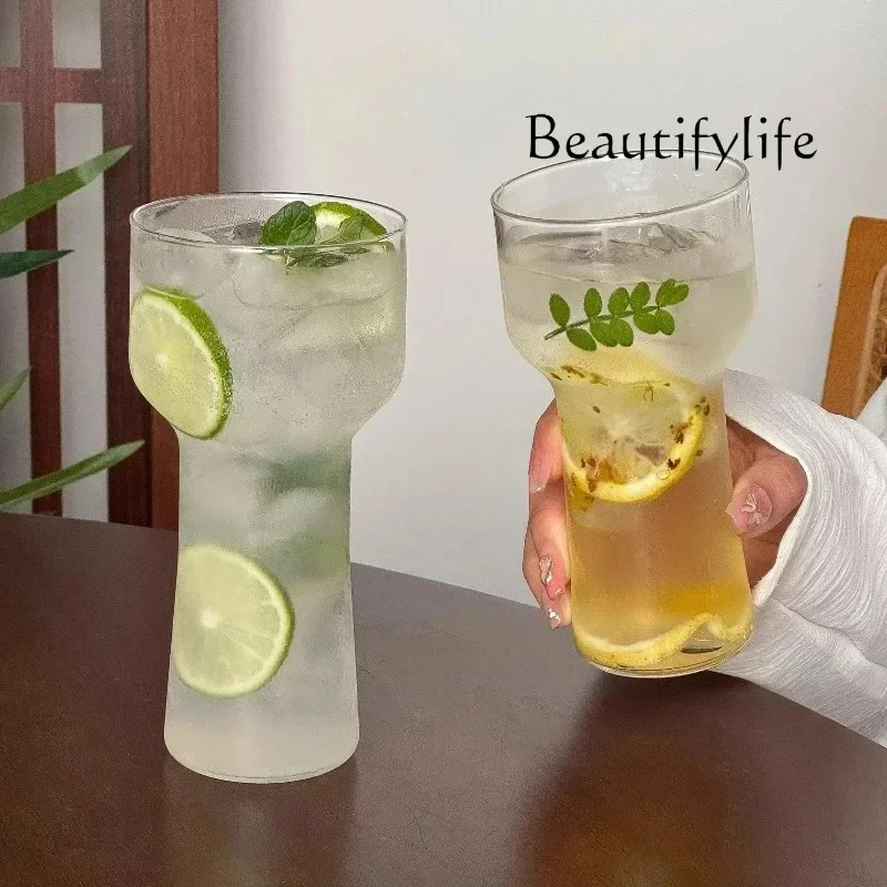Glass Torch Cup Creative Iced Coffee Wine Glass Cold Brew Water Juice High Aesthetic Design Drink
Glass Torch Cup Creative Iced Coffee Wine Glass Cold Brew Water Juice High Aesthetic Design Drink