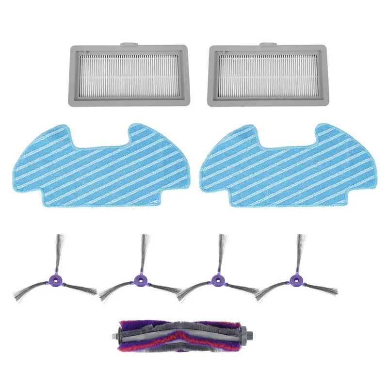 A68P-9 Pieces / Set Roller Side Brush Wipe Filter Replacement For Powerbot-E VR05R5050WK Vacuum Cleaner Spare Parts
A68P-9 Pieces / Set Roller Side Brush Wipe Filter Replacement For Powerbot-E VR05R5050WK Vacuum Cleaner Spare Parts
