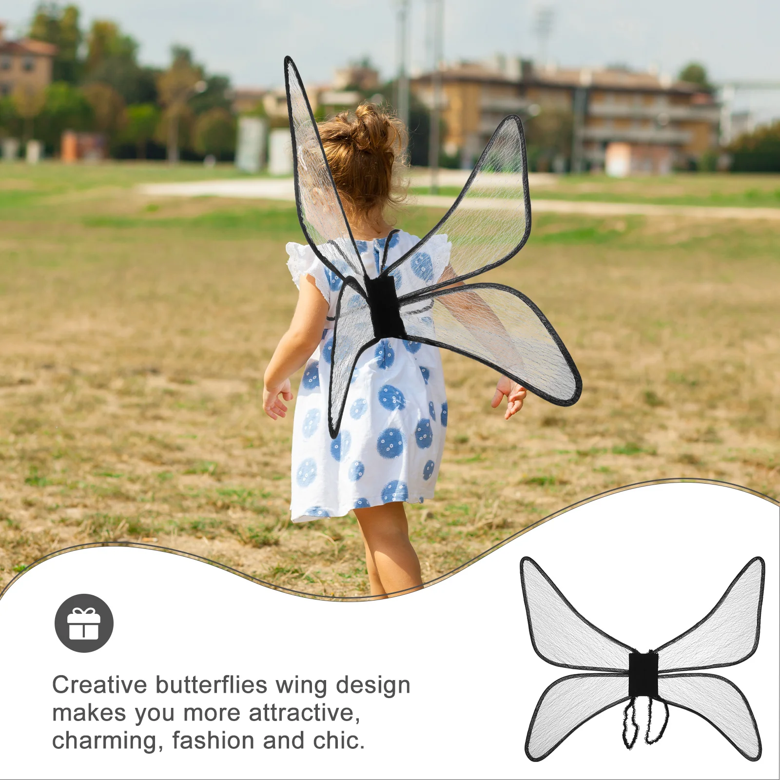 Butterfly Wing Prop Cosplay Fairy Wing for Party Favors Stage Performance Attractive Decorative Wings 
Butterfly Wing Prop Cosplay Fairy Wing for Party Favors Stage Performance Attractive Decorative Wings