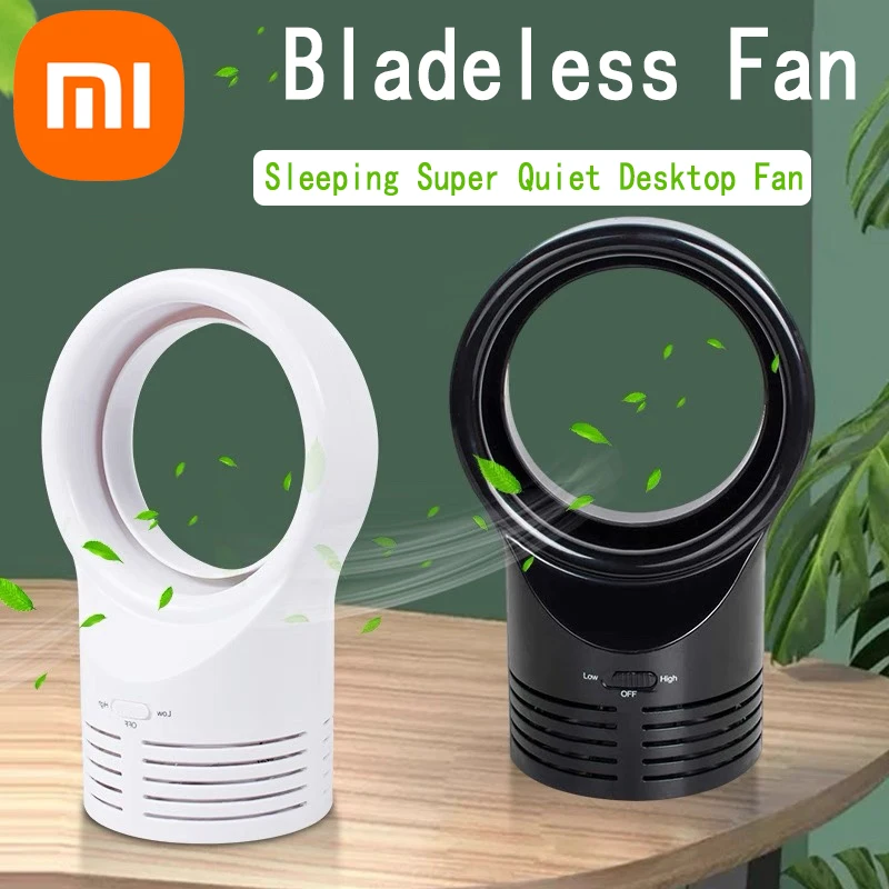 Большой безлопастной вентилятор Xiaomi, студенческий маленький вентилятор, креативный спальный электрический охлаждающий супер тихий настольный офисный мини-электрический вентилятор 
Большой безлопастной вентилятор Xiaomi, студенческий маленький вентилятор, креативный спальный электрический охлаждающий супер тихий настольный офисный мини-электрический вентилятор