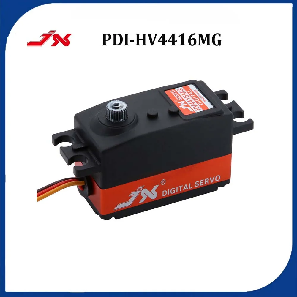 JX SERVO PDI-HV4416MG 16 кг цифровой сервопривод с металлической шестерней для радиоуправляемого автомобиля/самолета/БПЛА/вертолета/механического рычага
JX SERVO PDI-HV4416MG 16 кг цифровой сервопривод с металлической шестерней для радиоуправляемого автомобиля/самолета/БПЛА/вертолета/механического рычага