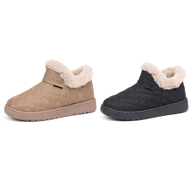 Winter New Fashion Style Cotton Boots Piled Thickened Lazy Mother Snow Boots Non-slip Thick-soled Cold-resistant Cotton Shoes
Winter New Fashion Style Cotton Boots Piled Thickened Lazy Mother Snow Boots Non-slip Thick-soled Cold-resistant Cotton Shoes