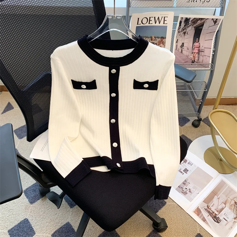 Women's Fake Pocket Pullover Sweater Long Sleeve Bottom Shirt O-Neck Sweaters Soft Blouse Autumn Winter New
Women's Fake Pocket Pullover Sweater Long Sleeve Bottom Shirt O-Neck Sweaters Soft Blouse Autumn Winter New