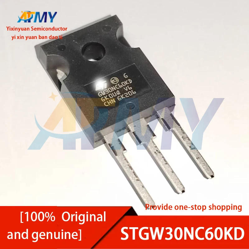 4piece STGW30NC60KD GW30NC60KD TO-247 600V 30A IGBT tube/module chip
4piece STGW30NC60KD GW30NC60KD TO-247 600V 30A IGBT tube/module chip