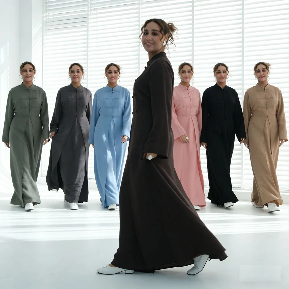 Модный комплект из двух предметов в арабском стиле, скромный комплект Абая для мусульманских женщин, кардиган в Дубае, внутренний наряд, турецкий кафтан, исламская одежда, платье
Модный комплект из двух предметов в арабском стиле, скромный комплект Абая для мусульманских женщин, кардиган в Дубае, внутренний наряд, турецкий кафтан, исламская одежда, платье
