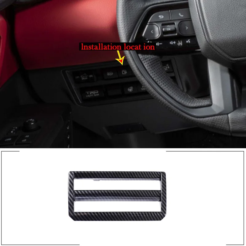 For Toyota Tundra 2022 2023 ABS Carbon Fiber Interior Car Headlight Adjustment Decoration Panel Frame Trim Sticker Accessories
For Toyota Tundra 2022 2023 ABS Carbon Fiber Interior Car Headlight Adjustment Decoration Panel Frame Trim Sticker Accessories