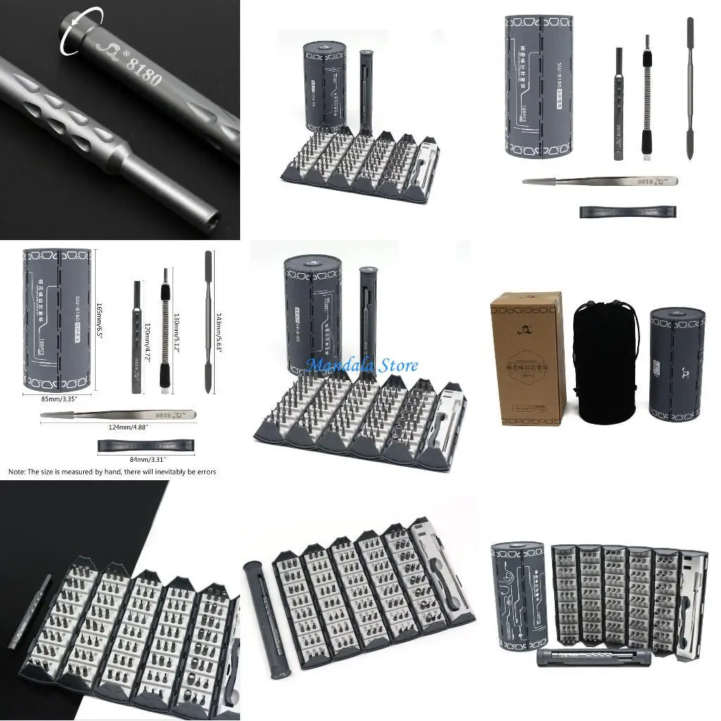 U2JC Screwdriver 128 in 1 Small Professional Computer Repair Tool Set screwdriver for Electronics
U2JC Screwdriver 128 in 1 Small Professional Computer Repair Tool Set screwdriver for Electronics